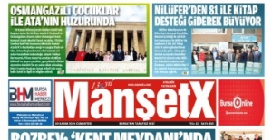 MANŞETX GAZETESİ'NİN 13.YIL 350. ANKARA -BURSA KASIM SAYILARI ÇIKTI