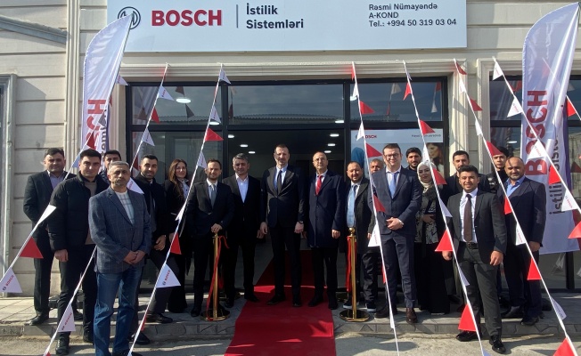 Bosch Home Comfort Group’un Azerbaycan bayisi A-Kond yeni mağazasını açtı