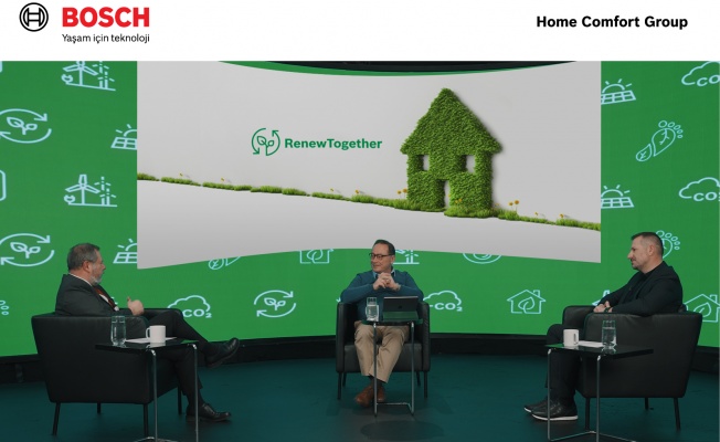 Bosch Home Comfort Group’un RenewTogether Buluşmalarına Hakan Güldağ konuk oldu