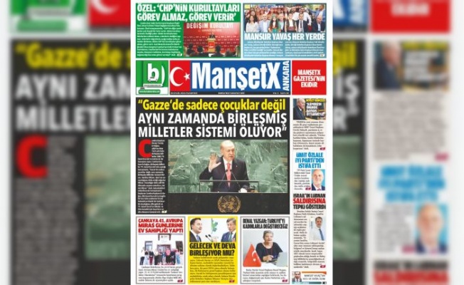 MANŞETX GAZETESİ'NİN 13.YIL 348.EYLÜL SAYILARI ÇIKTI